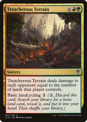 Terreno Traiçoeiro / Treacherous Terrain - Magic: The Gathering - MoxLand