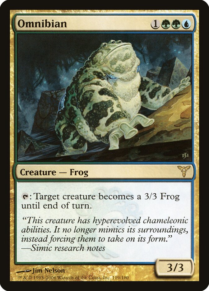 Omníbio / Omnibian - Magic: The Gathering - MoxLand
