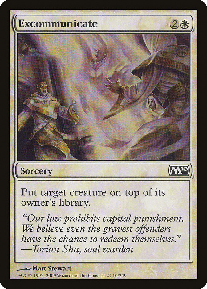 Excomungar / Excommunicate - Magic: The Gathering - MoxLand