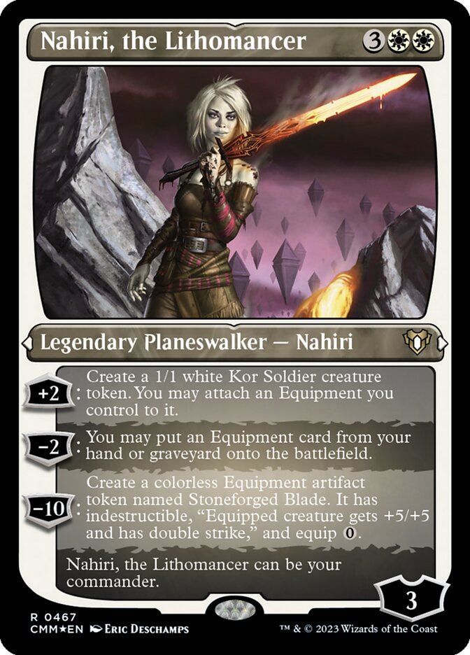 Nahiri, a Litomante / Nahiri, the Lithomancer - Magic: The Gathering - MoxLand