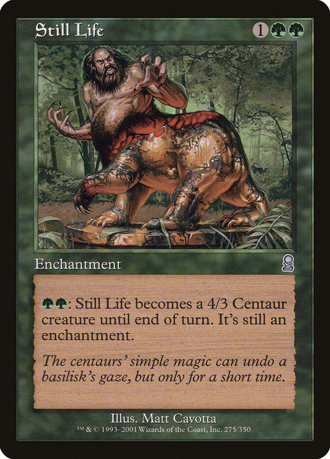 Vida Imobilizada / Still Life - Magic: The Gathering - MoxLand
