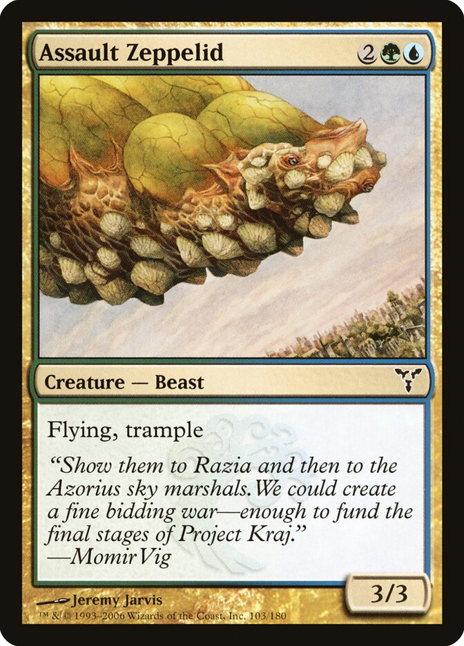 Zepelóide de Ataque / Assault Zeppelid - Magic: The Gathering - MoxLand