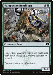 Destrucórnio Furioso / Rampaging Rendhorn - Magic: The Gathering - MoxLand