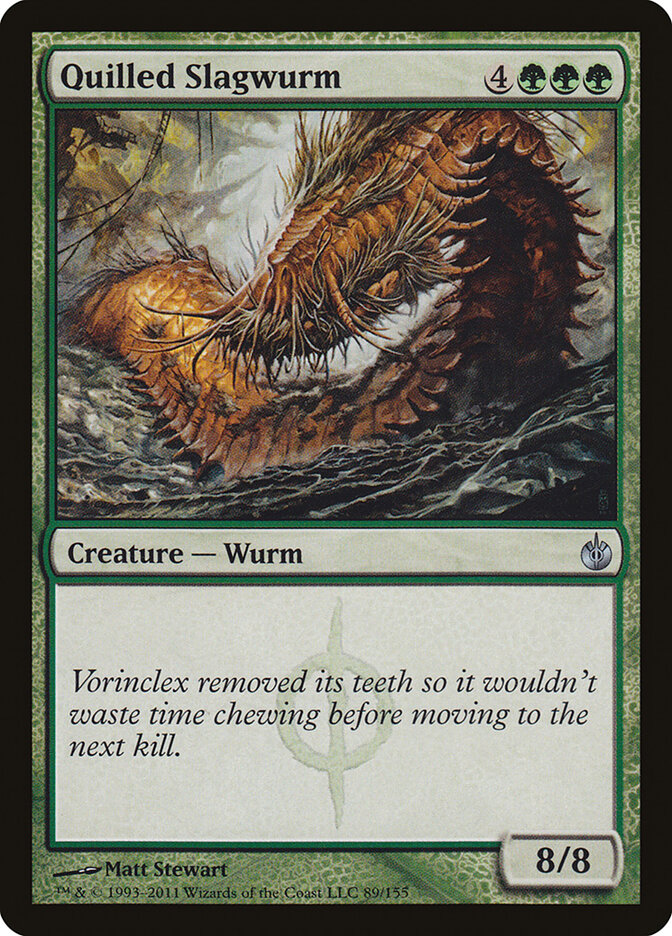 Vorme Escoriáceo Espinhoso / Quilled Slagwurm - Magic: The Gathering - MoxLand
