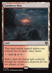 Passo do Poente / Sundown Pass - Magic: The Gathering - MoxLand