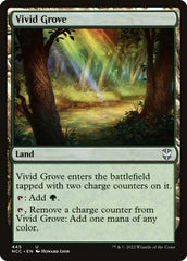 Bosque Vívido / Vivid Grove - Magic: The Gathering - MoxLand