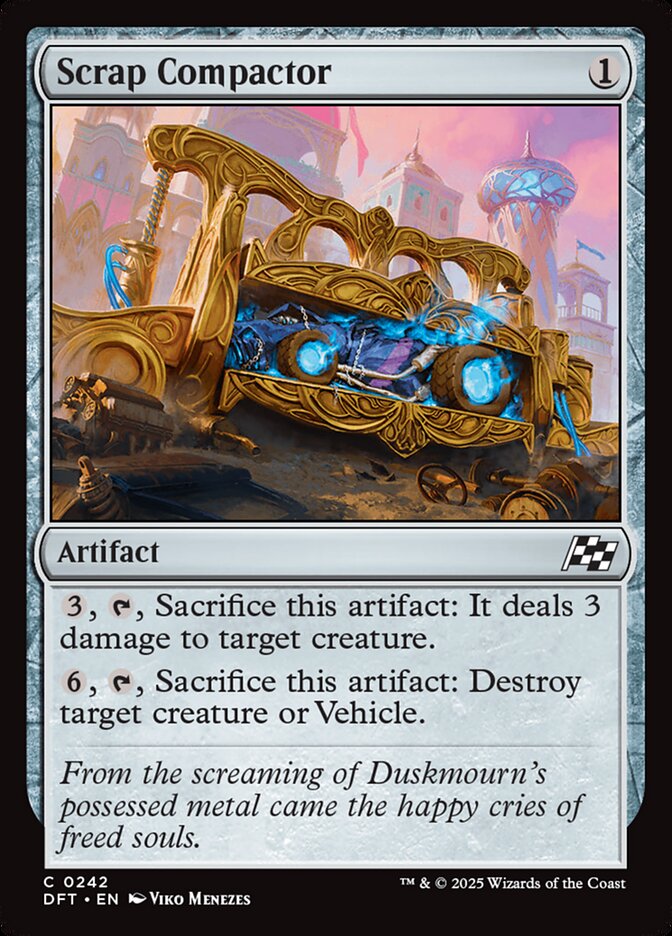 Compactador de Sucata / Scrap Compactor - Magic: The Gathering - MoxLand