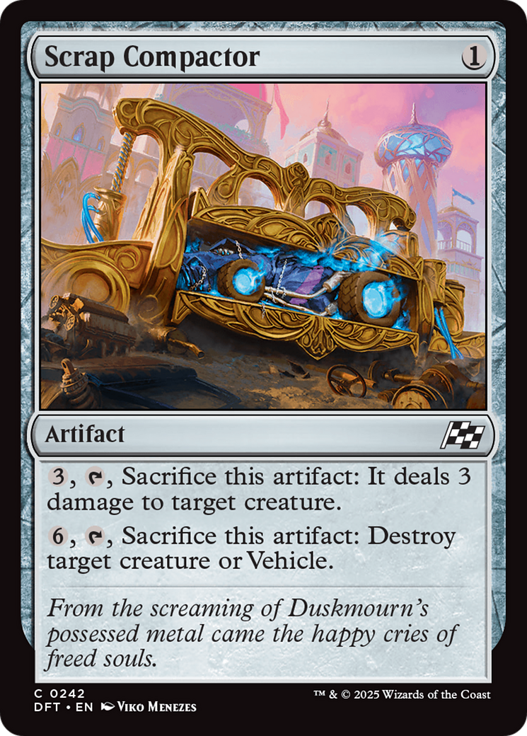 Compactador de Sucata / Scrap Compactor - Magic: The Gathering - MoxLand