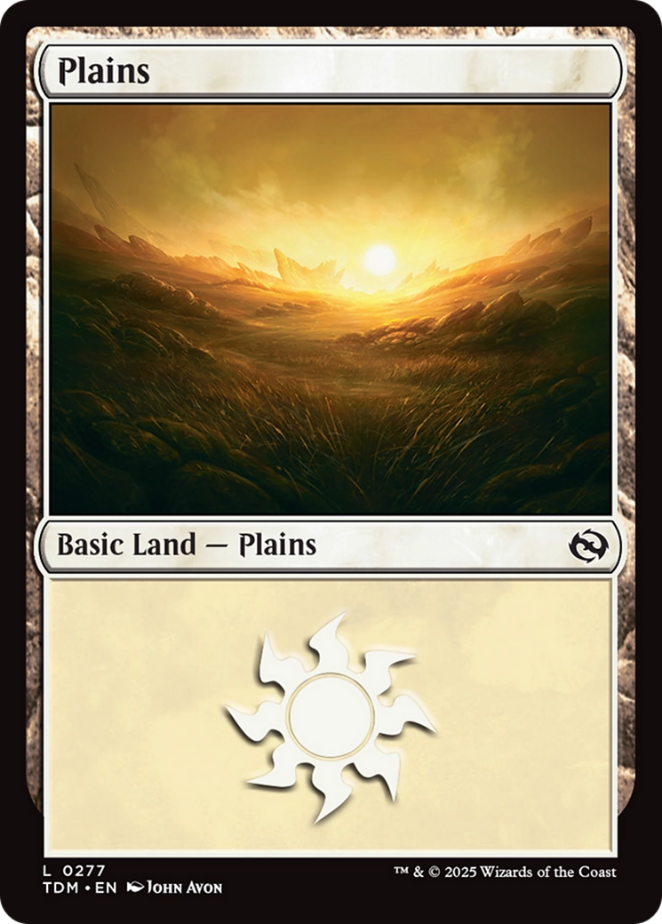 Planície / Plains - Magic: The Gathering - MoxLand