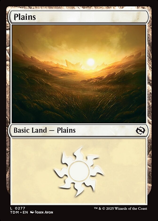 Planície / Plains - Magic: The Gathering - MoxLand