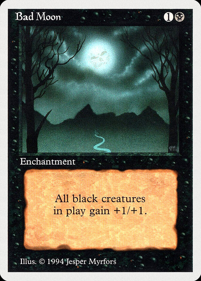 Lua Maligna / Bad Moon - Magic: The Gathering - MoxLand