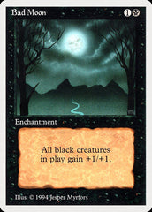 Lua Maligna / Bad Moon - Magic: The Gathering - MoxLand