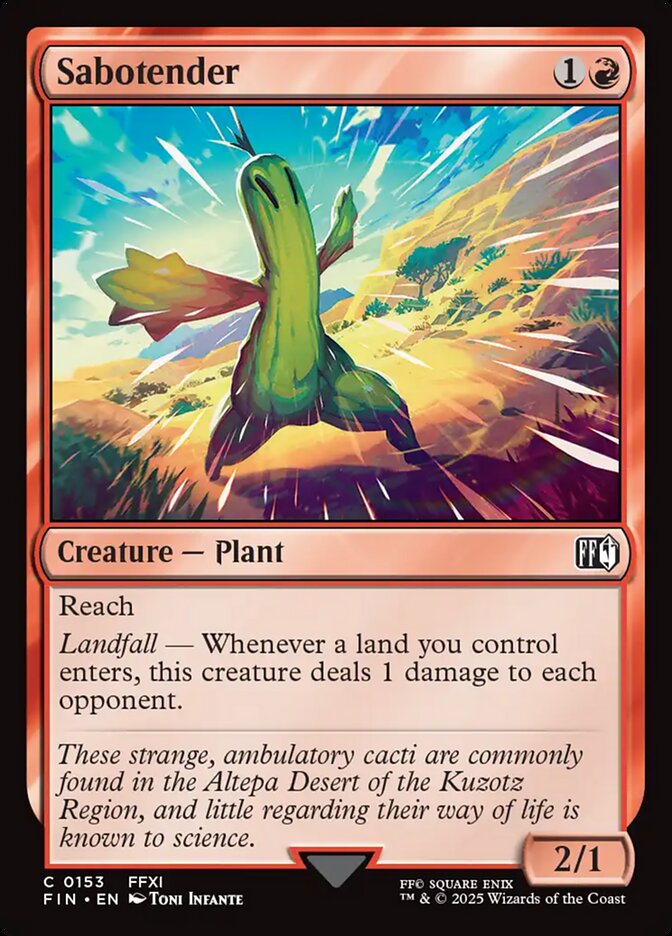 Sabotender - Magic: The Gathering - MoxLand