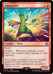 Sabotender - Magic: The Gathering - MoxLand