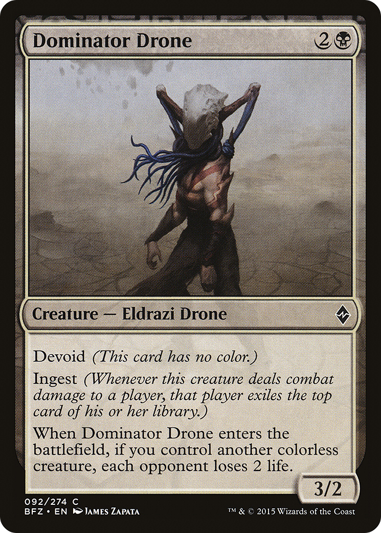 Zangão Dominador / Dominator Drone