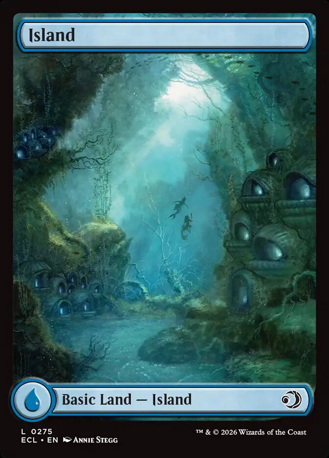 Ilha / Island - Magic: The Gathering - MoxLand