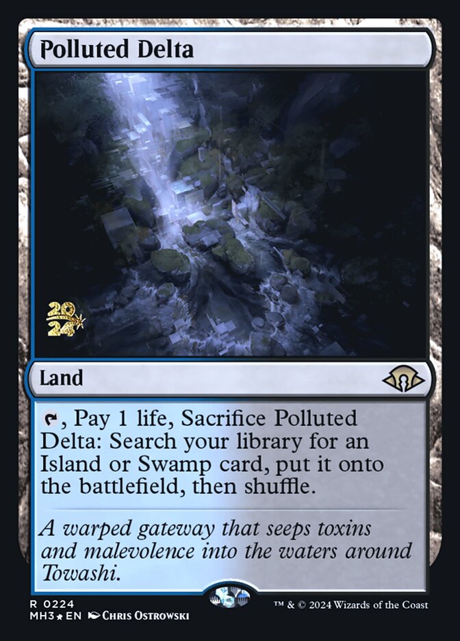 Delta Poluído / Polluted Delta - Magic: The Gathering - MoxLand