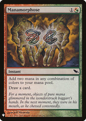 Manamorfose / Manamorphose - Magic: The Gathering - MoxLand
