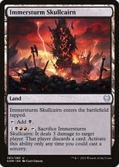Caerne de Crânios de Immersturm / Immersturm Skullcairn - Magic: The Gathering - MoxLand