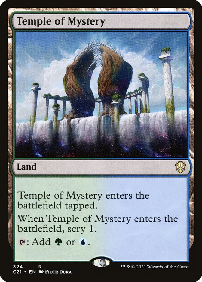 Templo do Mistério / Temple of Mystery - Magic: The Gathering - MoxLand