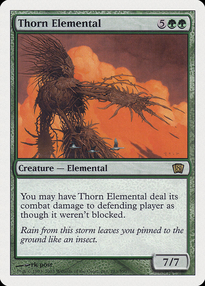 Elemental dos Espinhos / Thorn Elemental - Magic: The Gathering - MoxLand