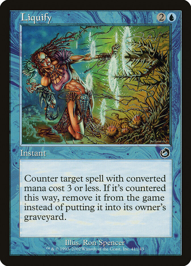 Liquefazer / Liquify - Magic: The Gathering - MoxLand