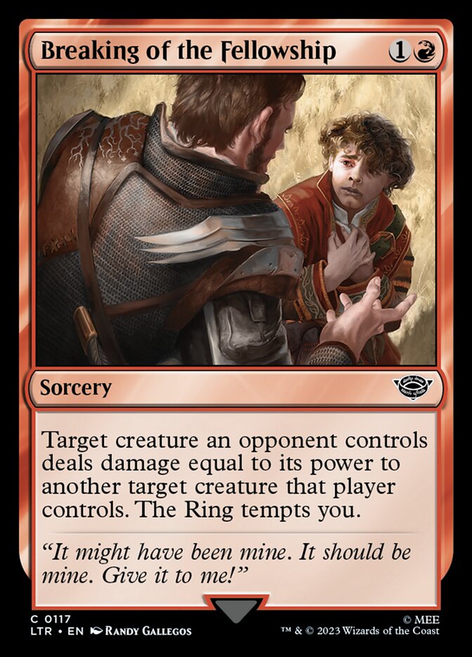 Separação da Sociedade / Breaking of the Fellowship - Magic: The Gathering - MoxLand