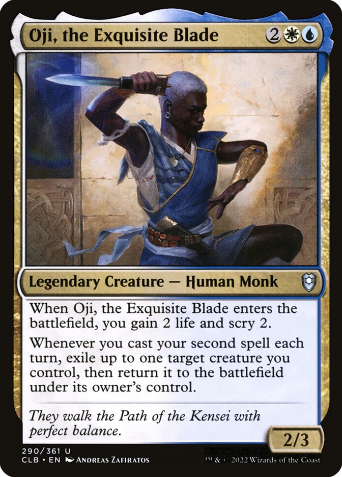 Oji, Lâmina Requintada / Oji, the Exquisite Blade - Magic: The Gathering - MoxLand