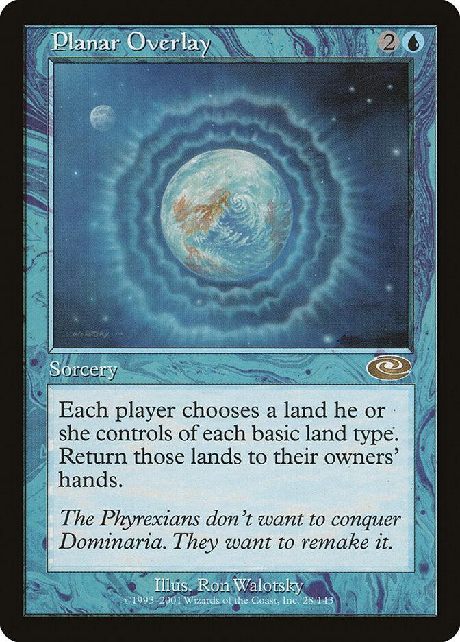 Sobreposição Planar / Planar Overlay - Magic: The Gathering - MoxLand