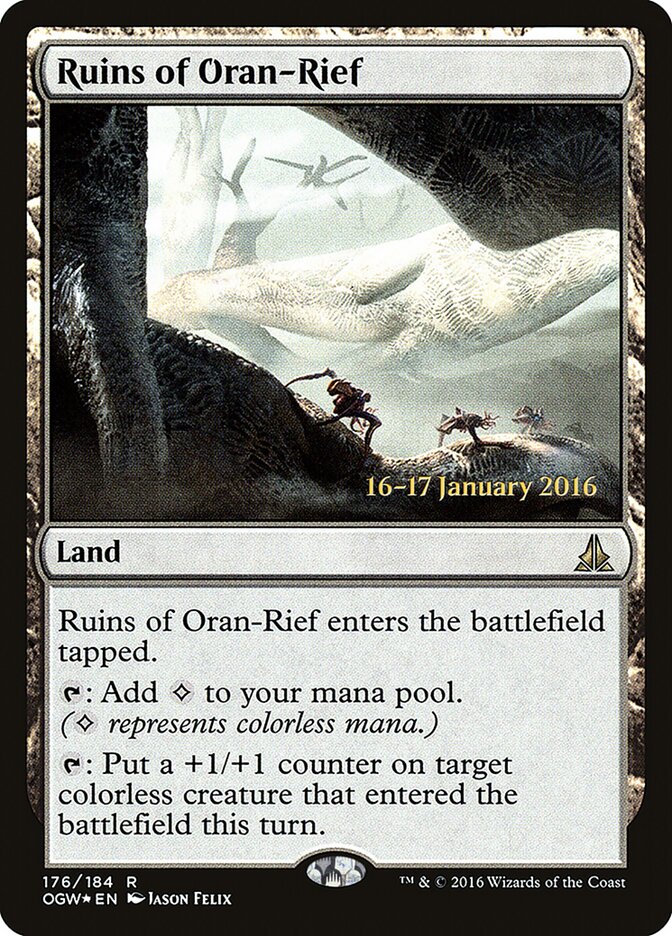 Ruínas de Oran-Rief / Ruins of Oran-Rief - Magic: The Gathering - MoxLand