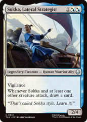 Sokka, Estrategista Lateral / Sokka, Lateral Strategist - Magic: The Gathering - MoxLand