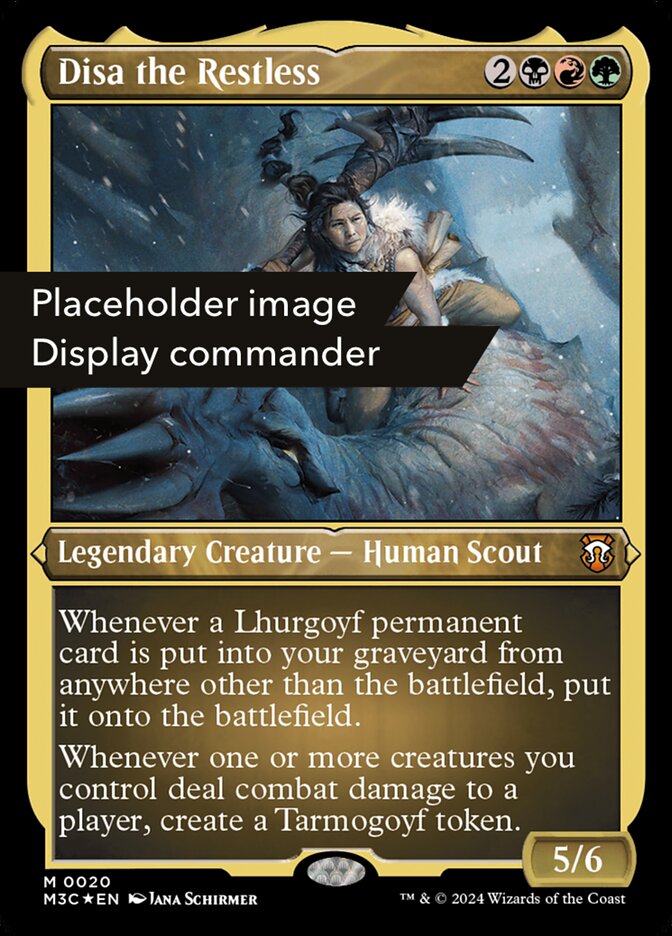 Disa a Inquieta / Disa the Restless - Magic: The Gathering - MoxLand