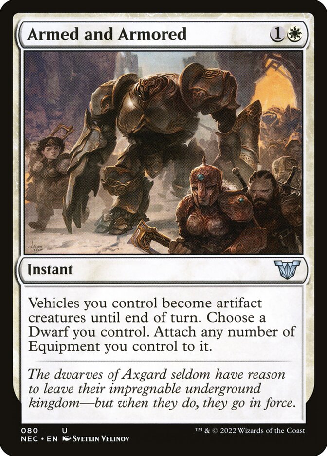 Armados e Blindados / Armed and Armored - Magic: The Gathering - MoxLand