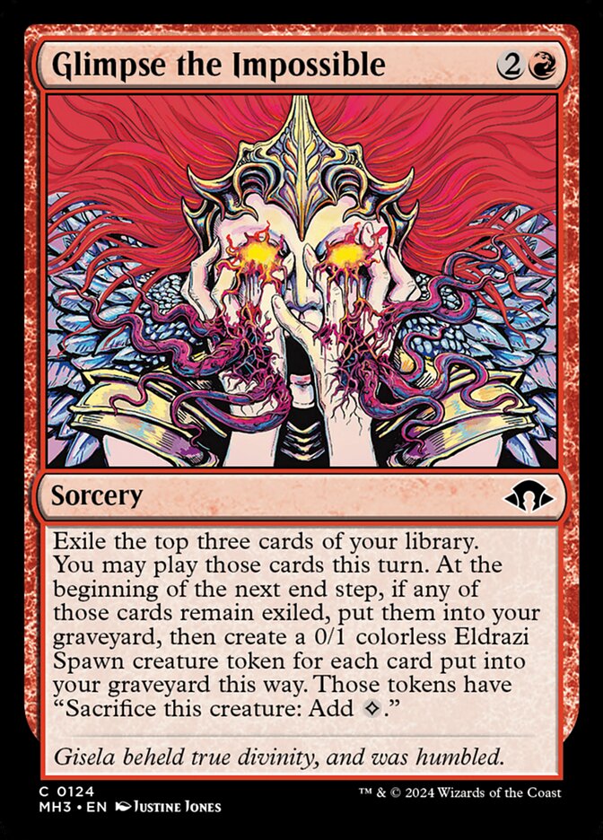 Vislumbre do Impossível / Glimpse the Impossible - Magic: The Gathering - MoxLand
