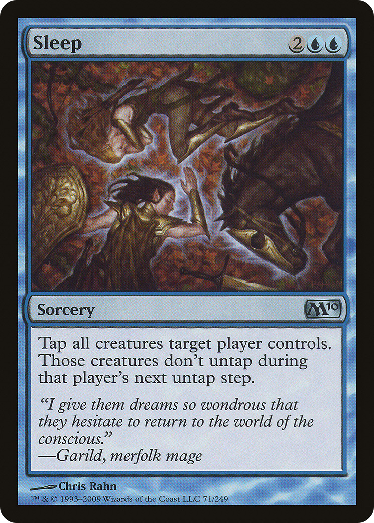 Dormir / Sleep - Magic: The Gathering - MoxLand