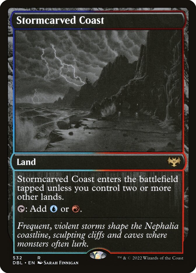 Costa Esculpida pelas Tempestades / Stormcarved Coast - Magic: The Gathering - MoxLand