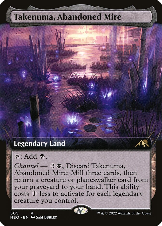 Takenuma, Charco Abandonado / Takenuma, Abandoned Mire - Magic: The Gathering - MoxLand