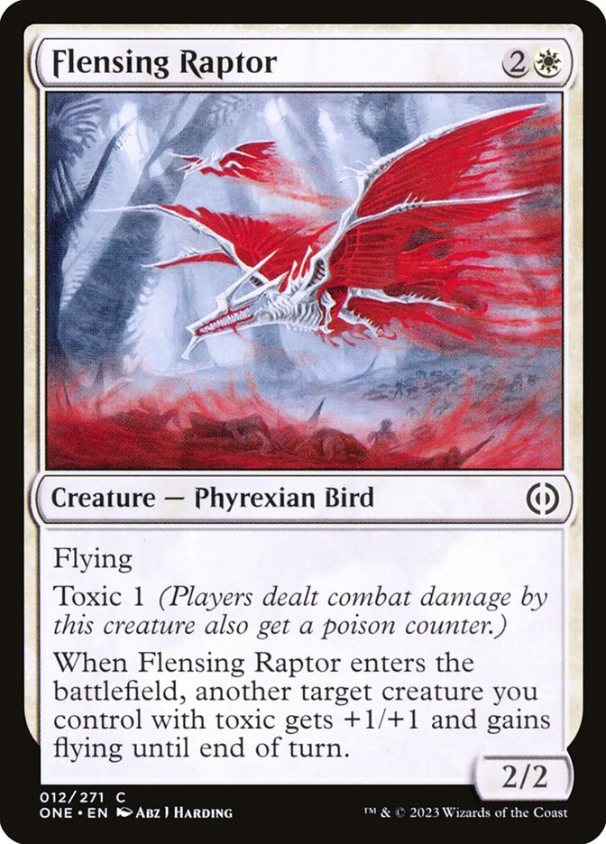 Raptor Esfolador / Flensing Raptor - Magic: The Gathering - MoxLand