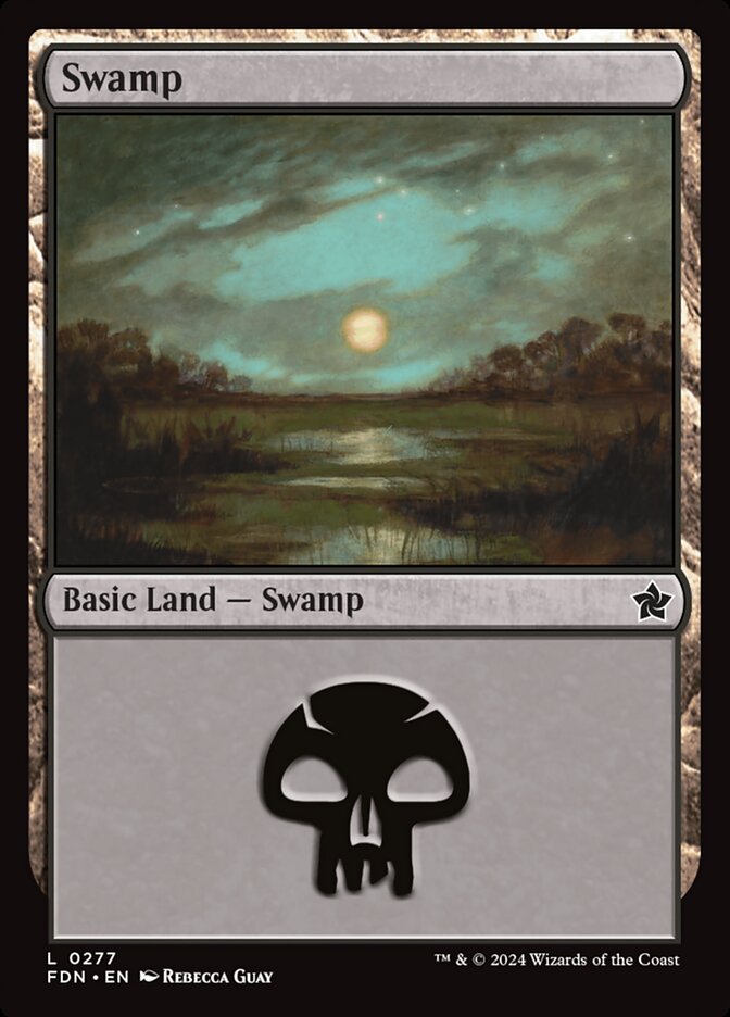 Pântano / Swamp - Magic: The Gathering - MoxLand