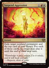 Suspend Aggression - Magic: The Gathering - MoxLand