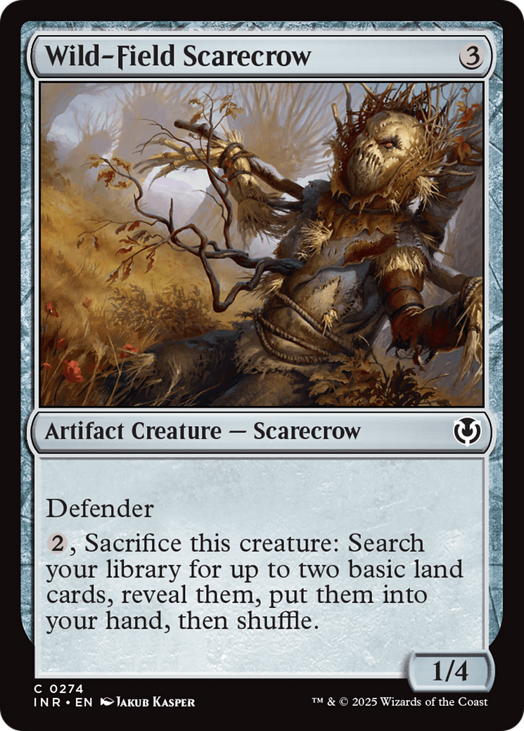 Espantalho do Campo Selvagem / Wild-Field Scarecrow - Magic: The Gathering - MoxLand