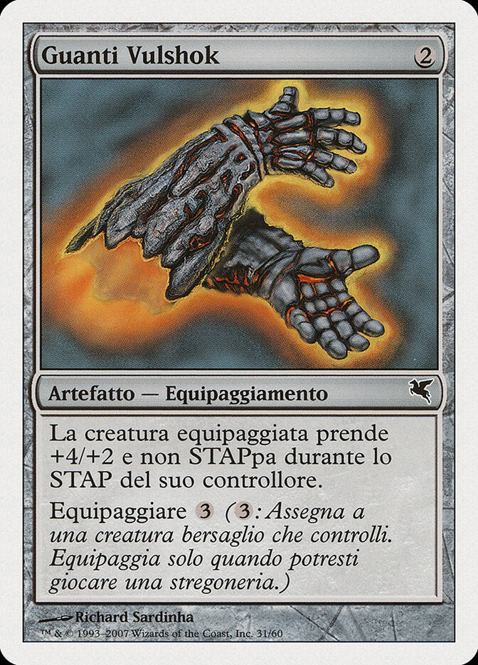 Manoplas dos Vulshoques / Vulshok Gauntlets - Magic: The Gathering - MoxLand