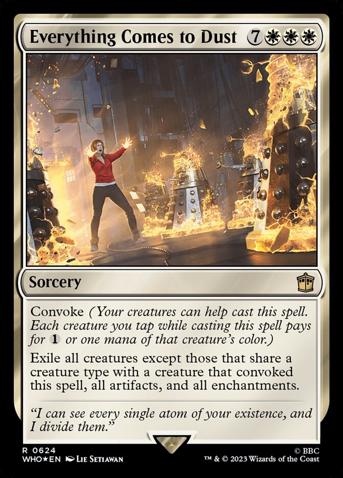 Everything Comes to Dust - Magic: The Gathering - MoxLand