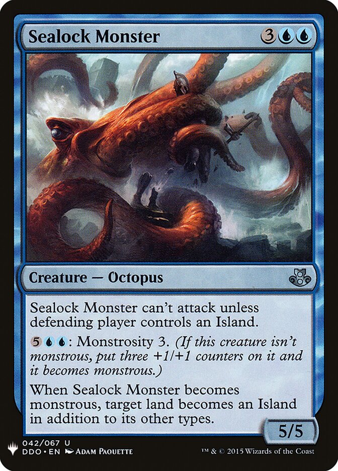 Monstro da Marmorra / Sealock Monster - Magic: The Gathering - MoxLand