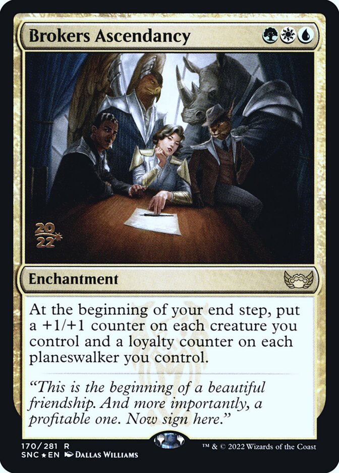 Domínio dos Mediadores / Brokers Ascendancy - Magic: The Gathering - MoxLand