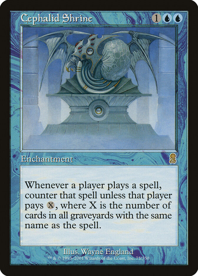 Sacrário dos Cefálidas / Cephalid Shrine - Magic: The Gathering - MoxLand