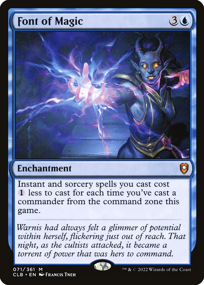 Fonte de Magia / Font of Magic - Magic: The Gathering - MoxLand