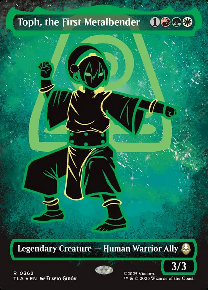 Toph, a Primeira Dobradora de Metal / Toph, the First Metalbender - Magic: The Gathering - MoxLand