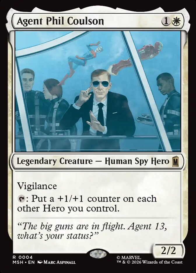 Agent Phil Coulson - Magic: The Gathering - MoxLand