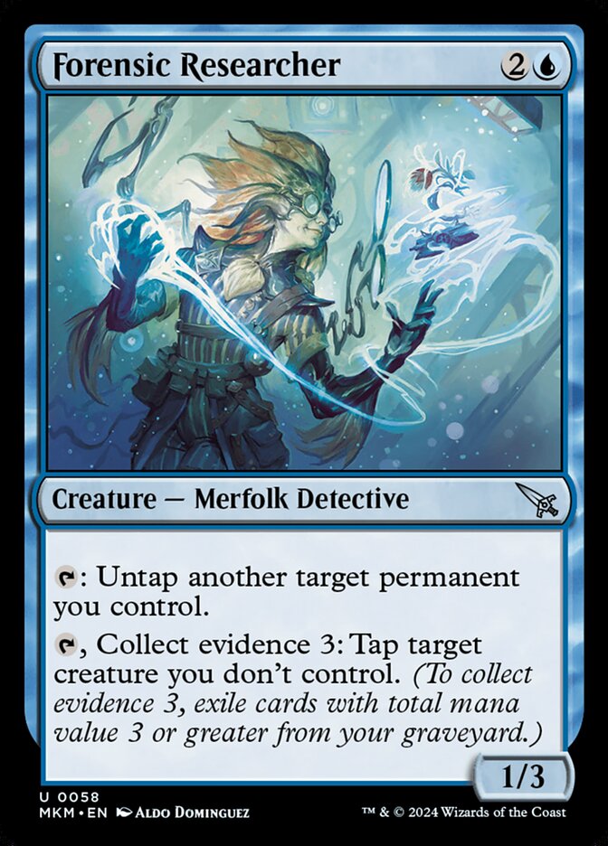 Pesquisadora Forense / Forensic Researcher - Magic: The Gathering - MoxLand